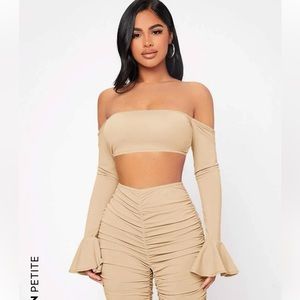 Shein matching party outfit. Color: Beige